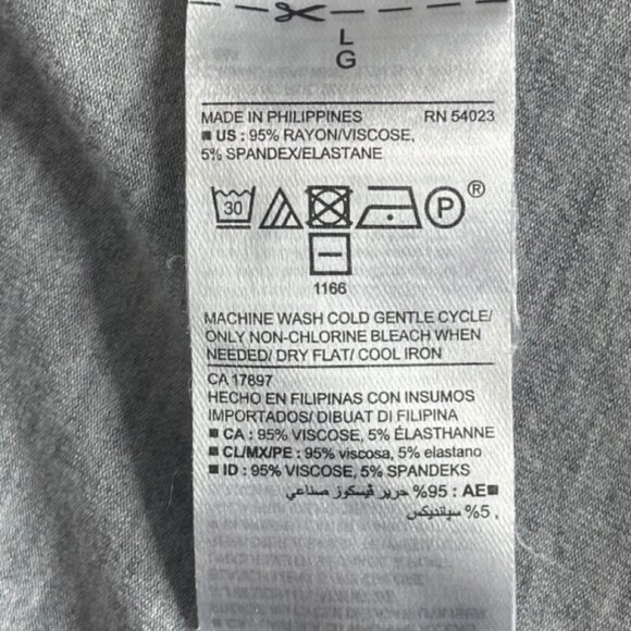 OLD NAVY | Gray High Neck Sleeveless Swing Dress | Size L - Picture 6 of 10